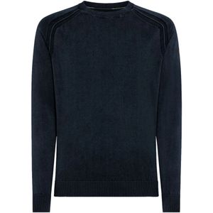 Rrd, Heren, Truien, Blauw, Maat: 2XL Katoen,