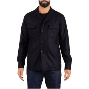 Tagliatore, Heren, Jassen, Blauw, Maat: XL Leer,