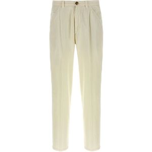 Brunello Cucinelli, Heren, Broeken, Beige, Maat: XL Corduroy,