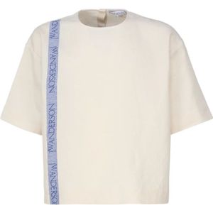 JW Anderson, Heren, Tops, Beige, Maat: XS Katoen,