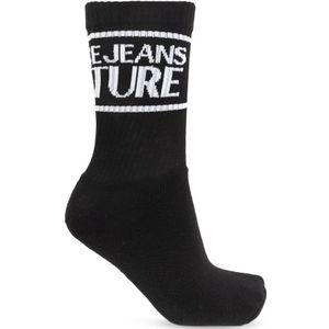 Versace Jeans Couture, Dames, Ondergoed, Zwart, Maat: S Katoen,