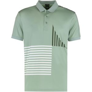 Hugo, Heren, Tops, Groen, Maat: M Poliester,