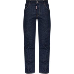 Dsquared2, Heren, Jeans, Blauw, Maat: XS Denim,