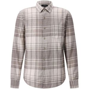 Vince, Heren, Overhemden, Beige, Maat: L Katoen,