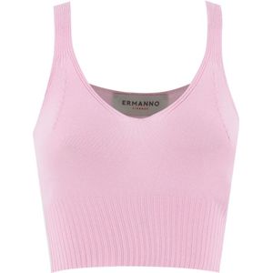 Ermanno Scervino, Dames, Tops, Roze, Maat: XS