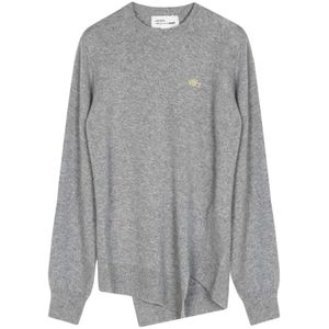 Comme des Garçons, Heren, Truien, Grijs, Maat: S Wol,