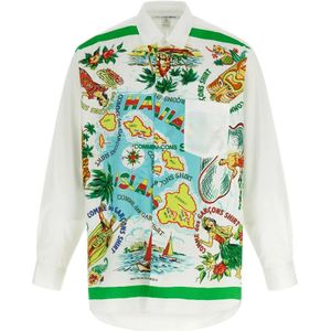 Comme des Garçons, Heren, Overhemden, Veelkleurig, Maat: M Katoen,