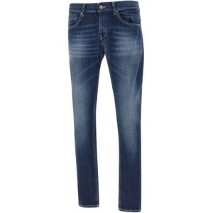 Dondup, Heren, Jeans, Blauw, Maat: W35
