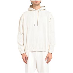 Hugo, Heren, Sweatshirts & Hoodies, Wit, Maat: L Katoen,