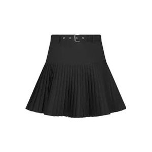 Dior Zwarte Halve Double-Breasted Rok , Black , Dames , Maat: XS