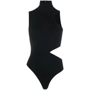 Wolford, Dames, Tops, Zwart, Maat: L Wol,