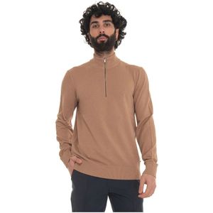 Hugo, Heren, Truien, Beige, Maat: M Katoen,