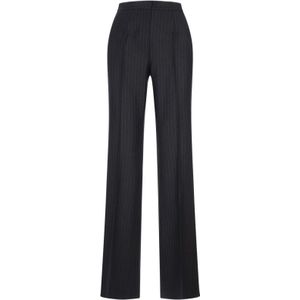 Kiton, Dames, Broeken, Zwart, Maat: S