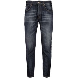 Dondup, Heren, Jeans, Blauw, Maat: W29 Denim,