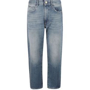 Ballantyne, Heren, Jeans, Blauw, Maat: W33 Denim,