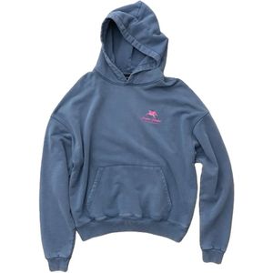 Goodies Sportive, Heren, Sweatshirts & Hoodies, Blauw, Maat: S Katoen,