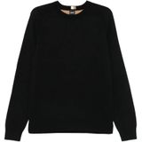 Hugo - Boss Sweaters - Vesten - Zwart - Wolmix - Thermoregulerend