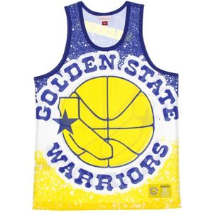 Mitchell & Ness - NBA Jumbotron Tank Top - Veelkleurig - Heren - Polyester