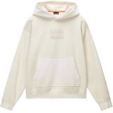 Napapijri, Heren, Sweatshirts & Hoodies, Beige, Maat: S Katoen,