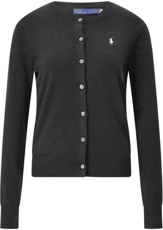 Polo Ralph Lauren - Gebreid Vest - Zwart - Dames