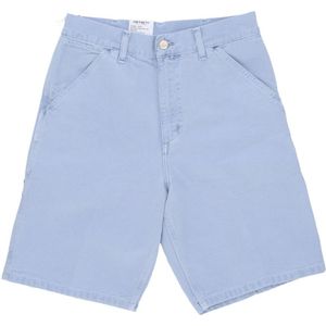 Carhartt Wip, Heren, Korte broeken, Blauw, Maat: W29 Katoen,