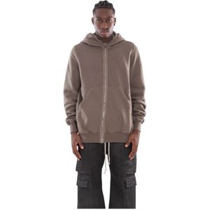 Rick Owens, Heren, Sweatshirts & Hoodies, Beige, Maat: L Fleece,