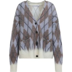 Acne Studios, Dames, Truien, Veelkleurig, Maat: M Mohair,