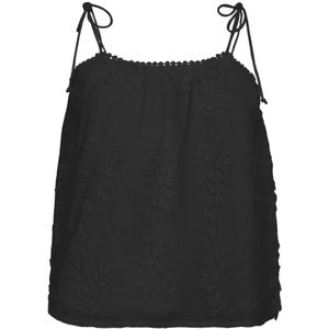 Co'Couture - Nessacc - Top - Zwart - 100% Katoen