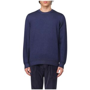 Fay, Heren, Truien, Blauw, Maat: 2XL Kasjmier,