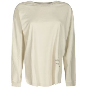 Maison Margiela, Dames, Tops, Beige, Maat: L Katoen,