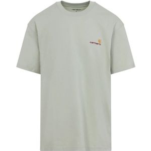 Carhartt Wip - Script T-shirt - Groen - Katoen
