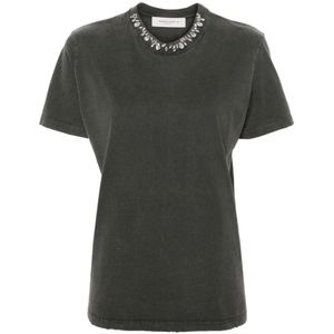 Golden Goose, Dames, Tops, Grijs, Maat: M Katoen,