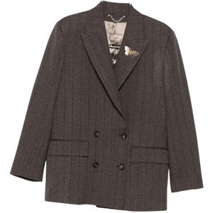 Golden Goose, Dames, Jassen, Bruin, Maat: XS Wol,