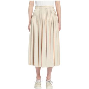 Max Mara, Dames, Rokken, Beige, Maat: XL