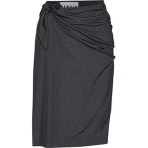 Remain Birger Christensen, Dames, Rokken, Grijs, Maat: S