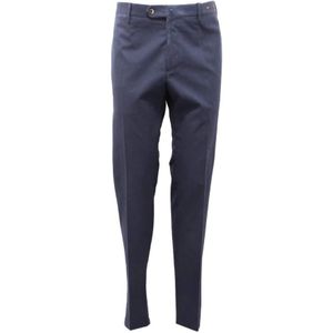 Pt01, Heren, Broeken, Blauw, Maat: 3XL Katoen,