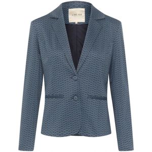Cream, Dames, Jassen, Blauw, Maat: M