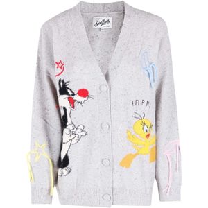 MC2 Saint Barth, Dames, Truien, Grijs, Maat: XS