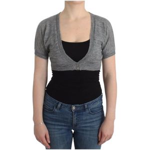 Ermanno Scervino, Dames, Truien, Grijs, Maat: S Wol,