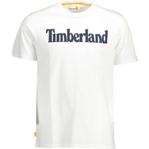 Timberland, Heren, Tops, Wit, Maat: 3XL Katoen,