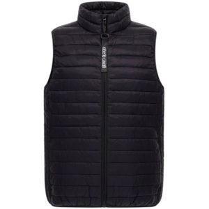 Roberto Cavalli, Heren, Jassen, Zwart, Maat: L Poliester,