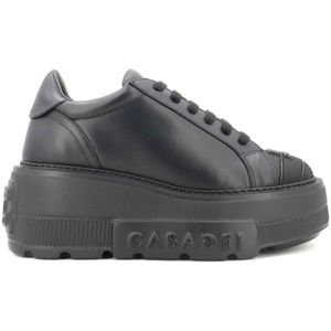 Casadei, Dames, Schoenen, Zwart, Maat: 41 EU Leer,