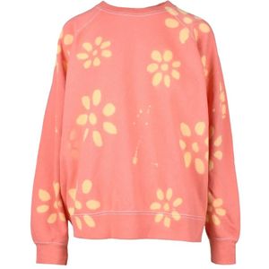 Semicouture, Dames, Sweatshirts & Hoodies, Roze, Maat: M Katoen,