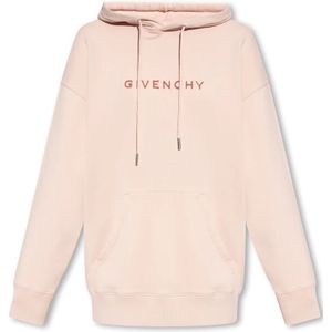 Givenchy, Dames, Sweatshirts & Hoodies, Roze, Maat: XS Katoen,