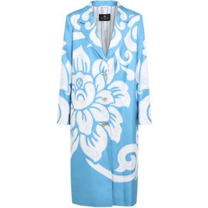 Etro, Dames, Mantels, Veelkleurig, Maat: S Zijde,