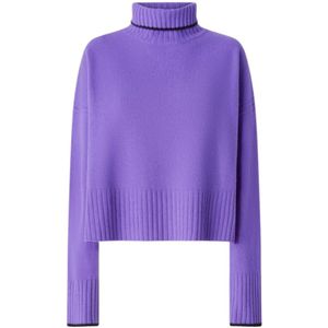 Pinko, Dames, Truien, Paars, Maat: S Wol,