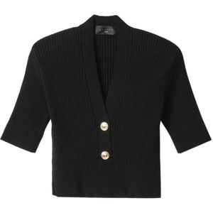 Gaëlle Paris, Dames, Truien, Zwart, Maat: XS