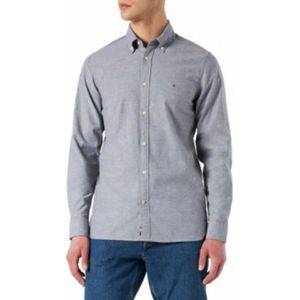 Tommy Hilfiger, Heren, Overhemden, Blauw, Maat: 2XL