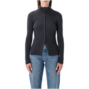 Sessun, Dames, Truien, Grijs, Maat: M