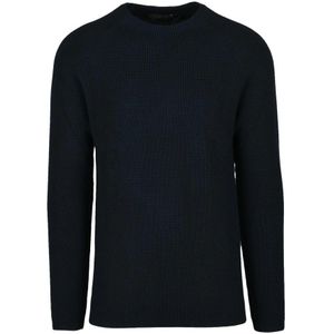 Daniele Fiesoli, Heren, Truien, Blauw, Maat: 2XL Wol,